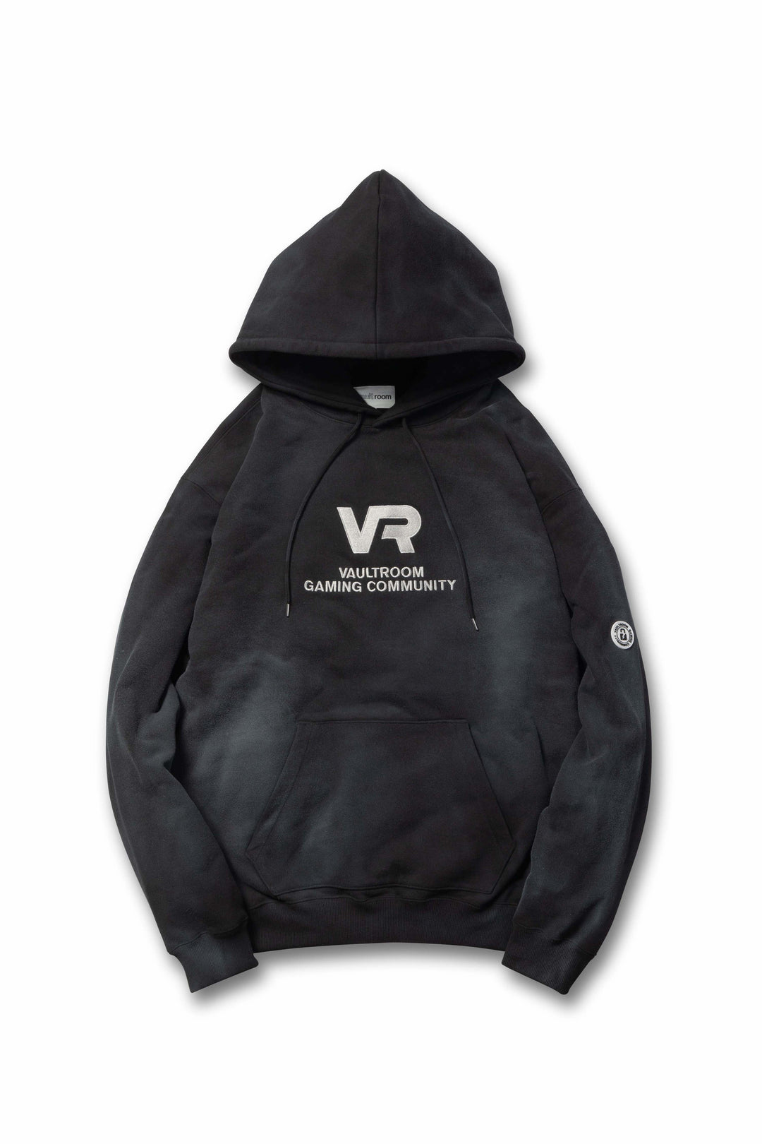 VR LOGO Hoodie / FADE BLACK – VAULTROOM