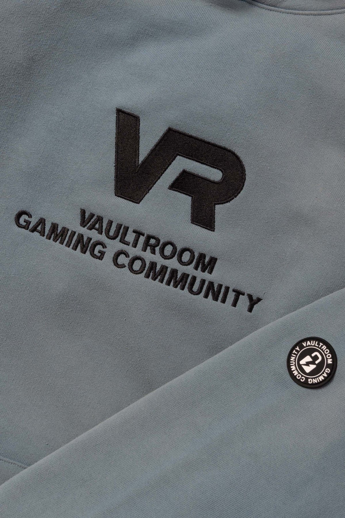 vaultroom VR LOGO Hoodie / FADE BLUE-