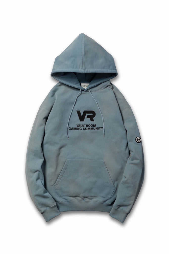 VR LOGO Hoodie / FADE BLUE