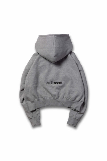 KEY RABBIT WOMEN'S CROPPED HOODIE / GRY - vaultroom 公式オンラインストア