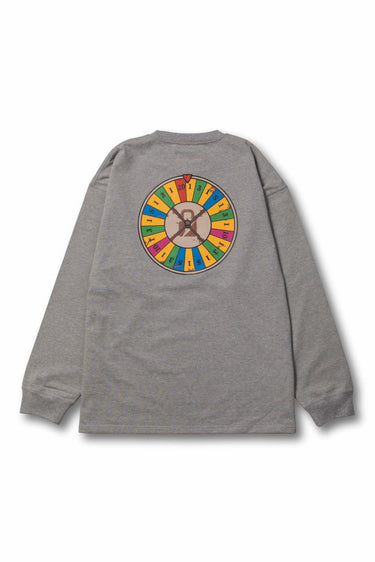 ROULETTE BIG L/S TEE / GRY - vaultroom 公式オンラインストア