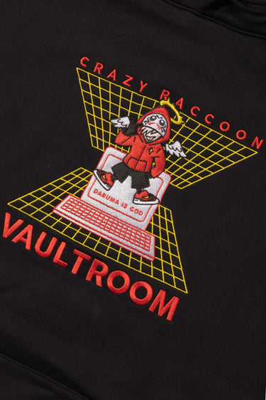 vaultroom "DARUMA IS GOD" Hoodie / BLK - vaultroom 公式オンラインストア