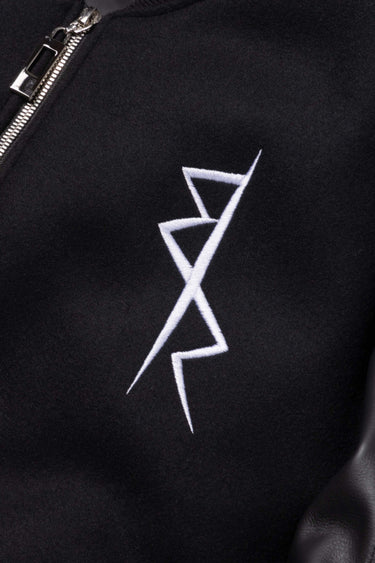VR × CYBERPUNK LEATHER BOMBER JACKET - vaultroom 公式オンラインストア