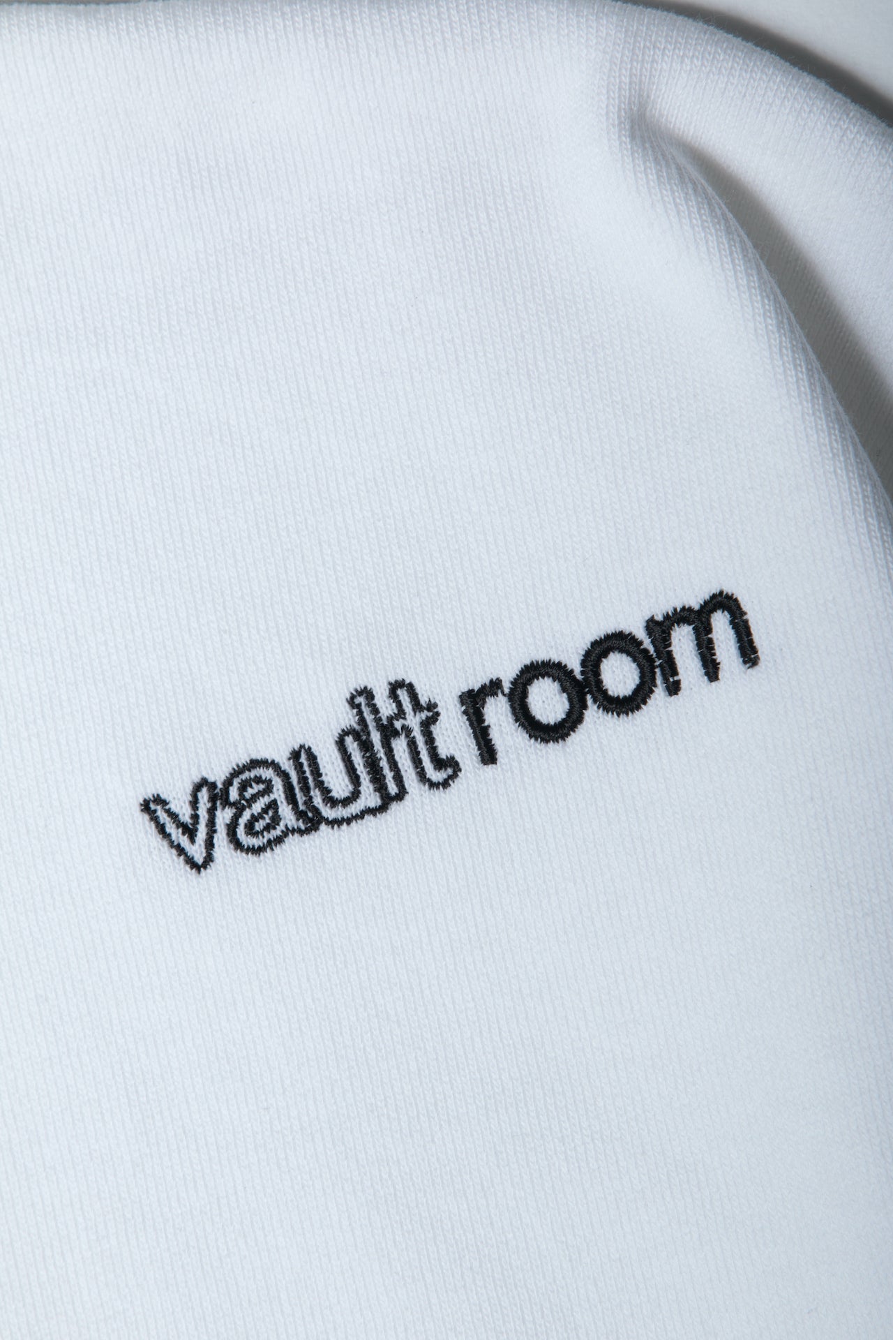 ZETA DIVISION x vaultroom LOGO TEE / WHT-